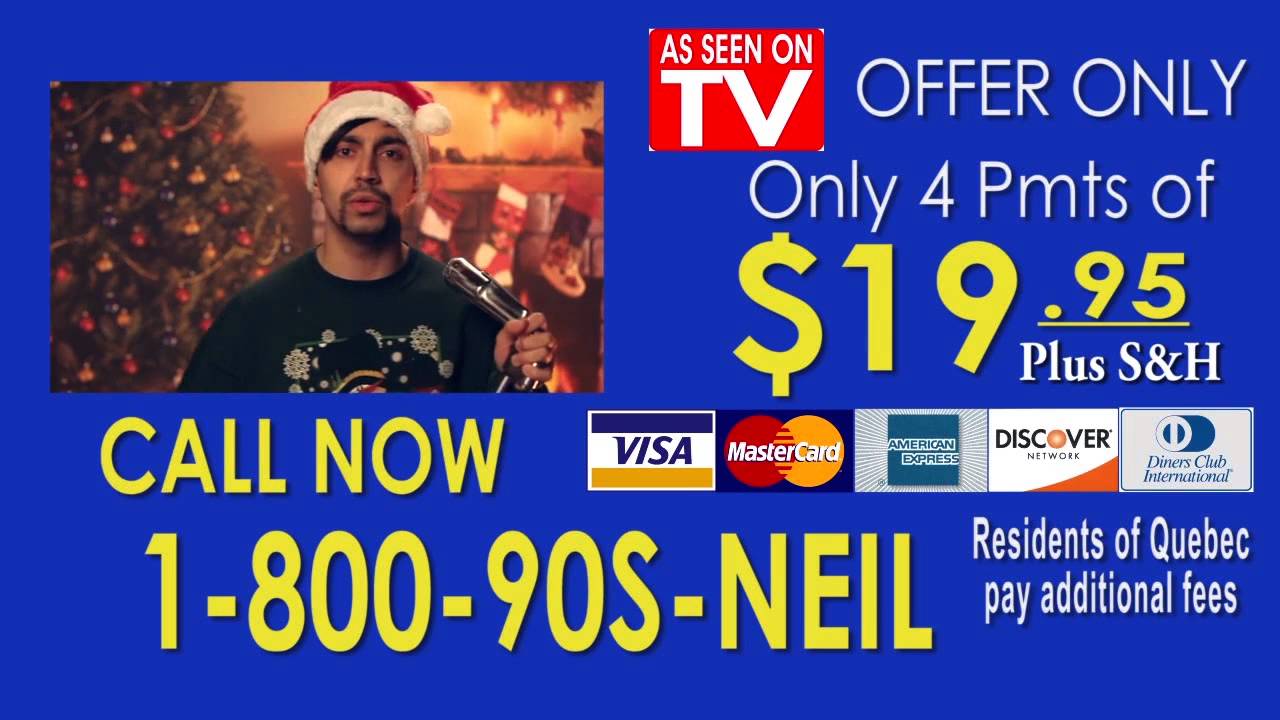 Example of an infomercial paid wall